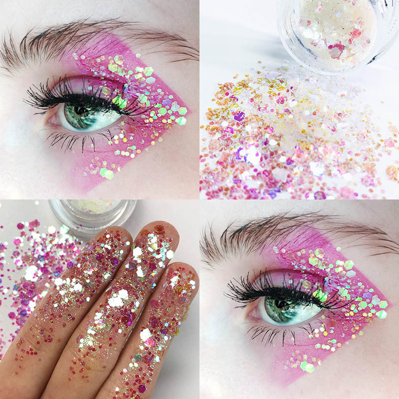 Sequin gel cream