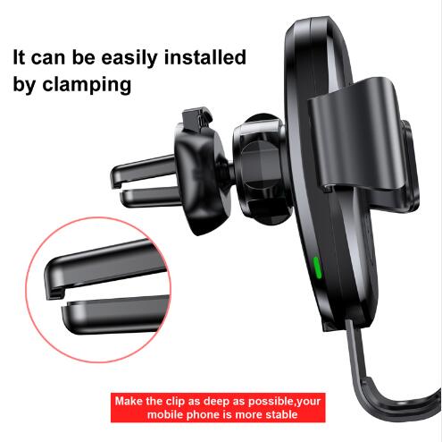 Gravity Bracket Wireless Two-in-one Car Charger