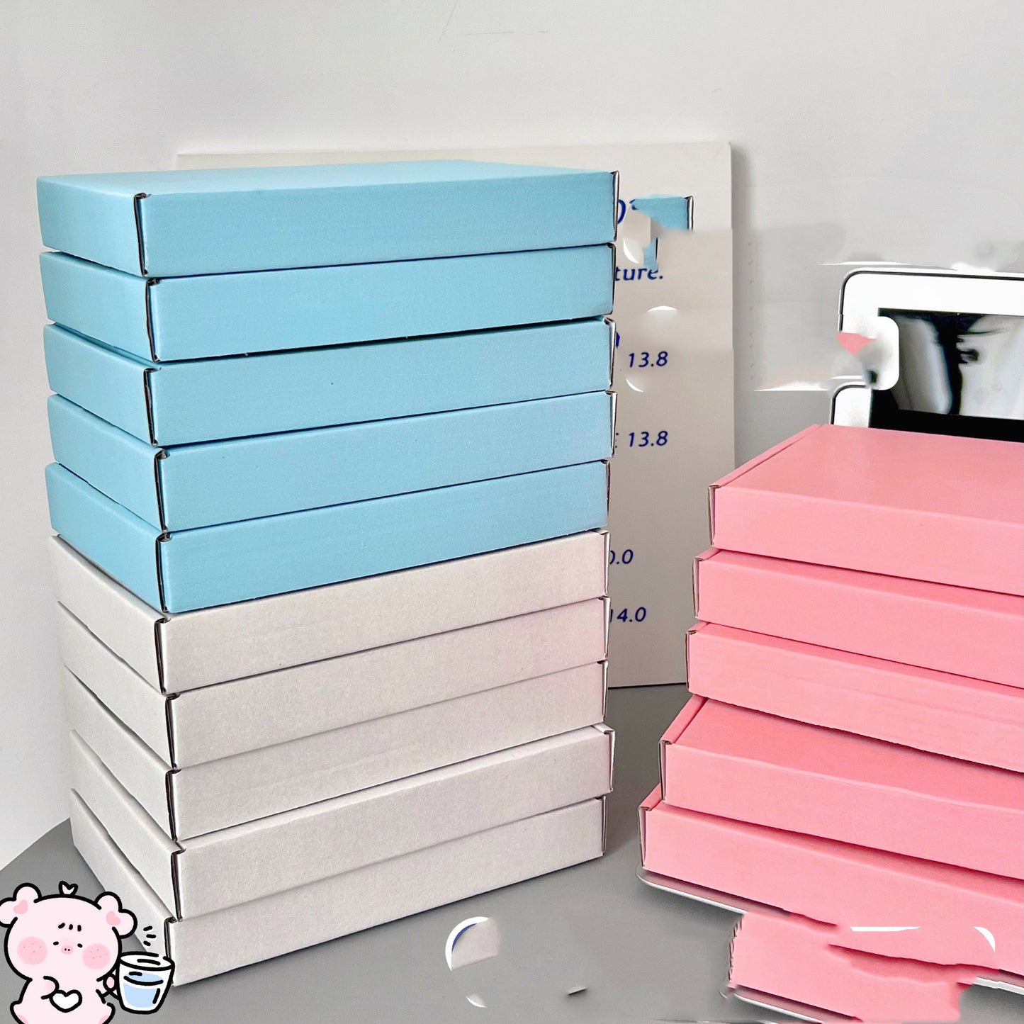 Carton Card Delivery Essential Box Mini Truck Packaging Folding Paper Box Express Gift Box Color Special Hard Packing Box Rectangular