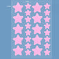 Colored Loving Heart Facial Hydrocolloid Acne Patch