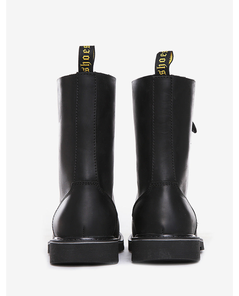 Men's Outdoor Motorcycle Riding High Barrel Boots