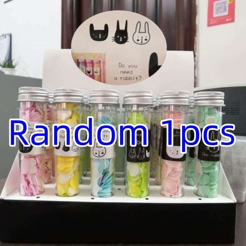 Outdoor Portable Hand-washing And Travel Carry-on Test Tube Soap Flower Small Soap Paper Piece Bottled Flower Soap Piece