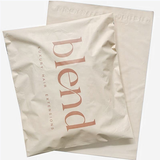 Biodegradable Beige Matte Poly Mail Bag Poly Mail Bag Transport Bag