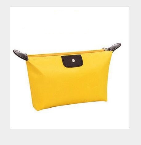 Cute Dumpling Cosmetic Bag Candy-colored Folding Dumpling Storage Bag Ingot Waterproof Washing Bag