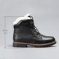 Men's Wool Inner Top Layer Cowhide Upper Boots
