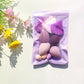 Macaron Bag Dopamine Cosmetic Egg Flocking Powder Puff