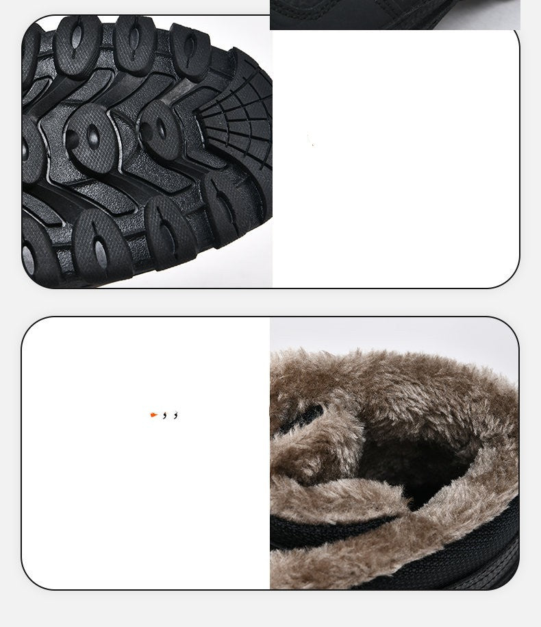 Men's Electrothermal Shoes Rechargeable Walking Outdoor Heating