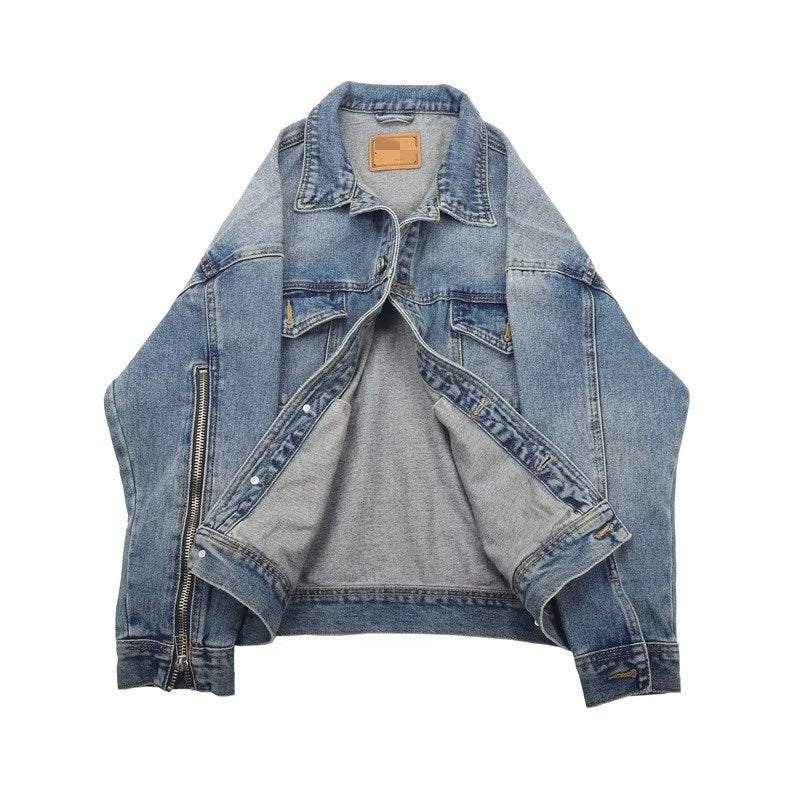 Men's Retro Loose Fit Denim Jacket