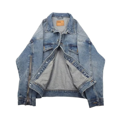 Men's Retro Loose Fit Denim Jacket