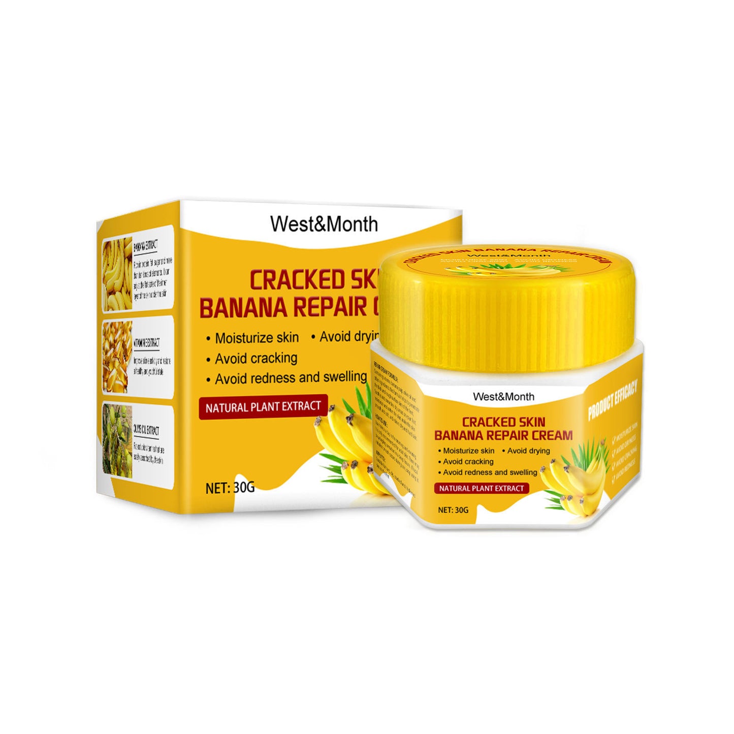 Banana Foot Repair Cream Chapped Moisturizing Care