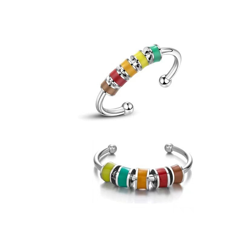 Pressure Relief Transfer Rotating Bead Copper Ring