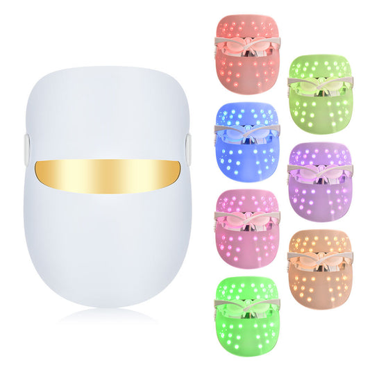 Led seven-color spectrum beauty mask