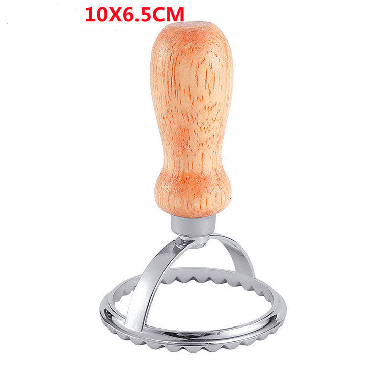 Dumpling Square Circle Stamp Makes Ravioli, Won Tons, Small Deserts and More...