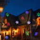 Led Outdoor Waterproof Snowflake Projection Lamp