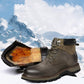 Men's Leather High Top British Boots