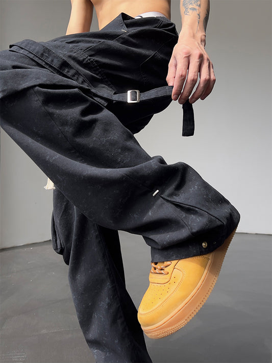 Loose Casual Pants Vintage High Waist