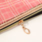 Laser Clip Mesh Hexagonal Pvc Toiletry Cosmetic Bag
