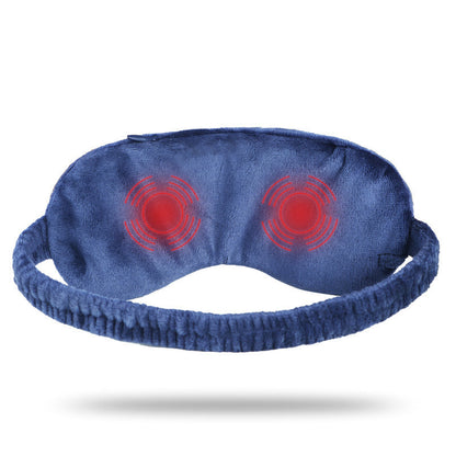 Royal Blue USB Far Infrared Super Soft Flannel 5V Electric Hot Eye Patch