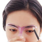 1pc Eyeliner Special Stencil Makeup Camb For Eyebrow Card