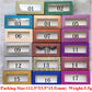 A Pair Of Rectangular False Eyelash Packaging Boxes