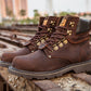 Men's High Top Waterproof And Velvet Rhubarb Boots