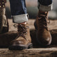 Men's Retro Workwear Mid-top British Boots