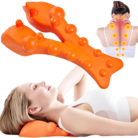 Trigger Point Massager Tool Neck Stretcher Cervical Neck Traction Device Shoulder Stretcher, Trigger Muscle Neck Pain Relief