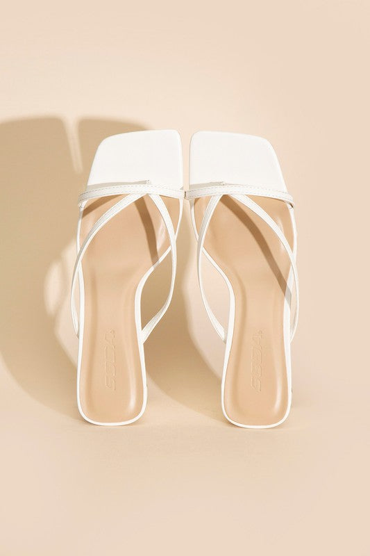 Women's GADGET-S THONG MULE HEELS