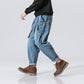 Men's Retro Loose Denim Trousers
