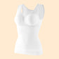 Women's Abdomen Sculpting Double Layer Tank Top With Built-in Bra