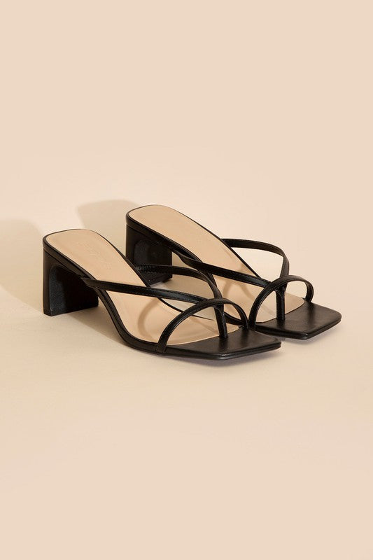 Women's GADGET-S THONG MULE HEELS