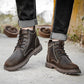 Men's Leather Boots Work High-top Boots