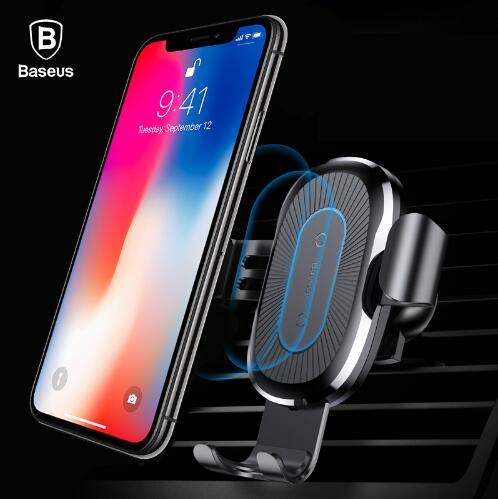 Gravity Bracket Wireless Two-in-one Car Charger