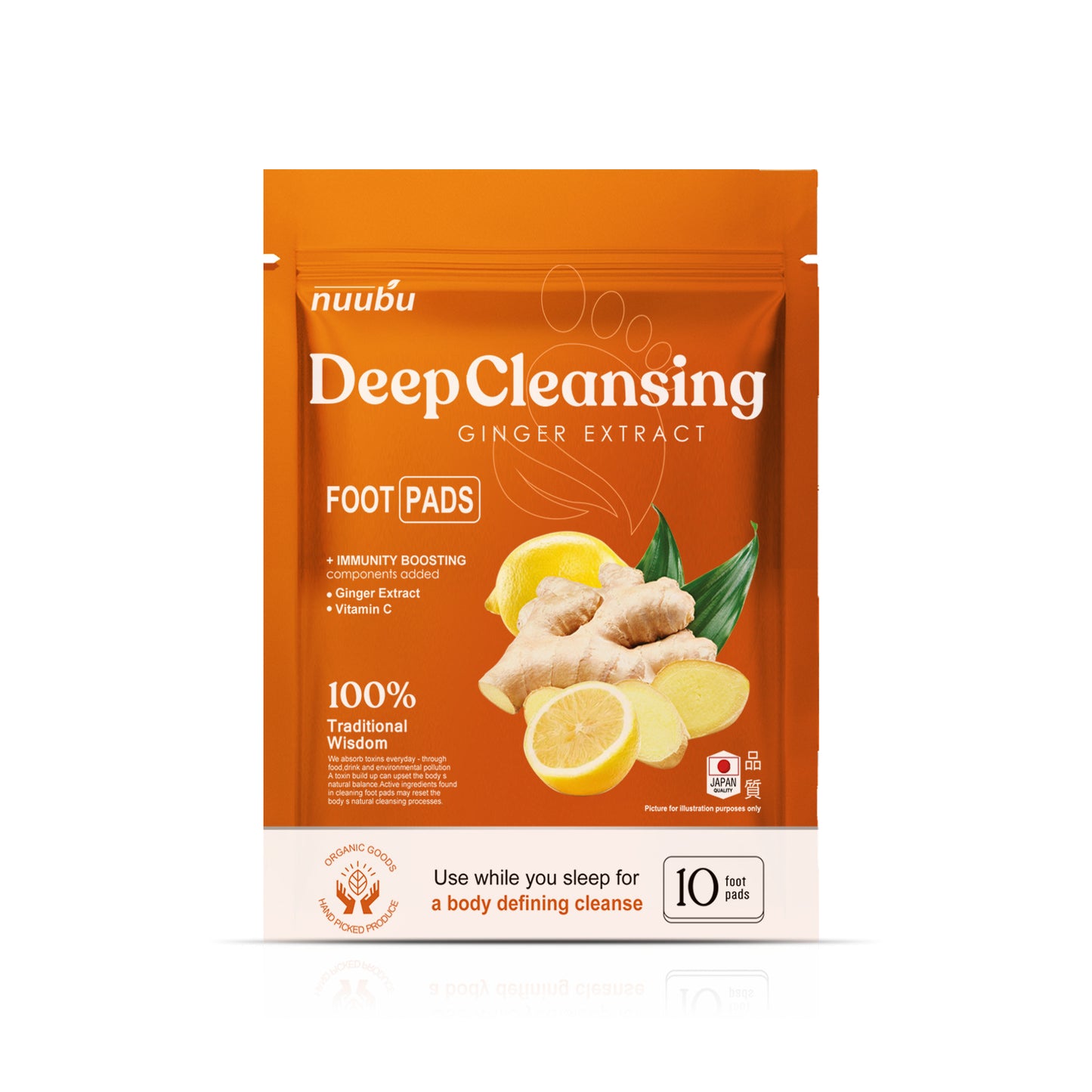 Ginger Deep Cleaning Foot Stick Moisturizing Nursing To Relieve Stress