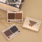 Women's Fashion Waterproof And Non-Stripping Two-Tone Eyebrow Powder