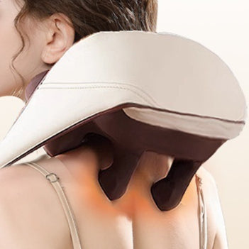 Professional Personal Masseur Neck Massage Device Warm Health Shoulder Pain Relief and Deep Tissue Electric Kneading Massage