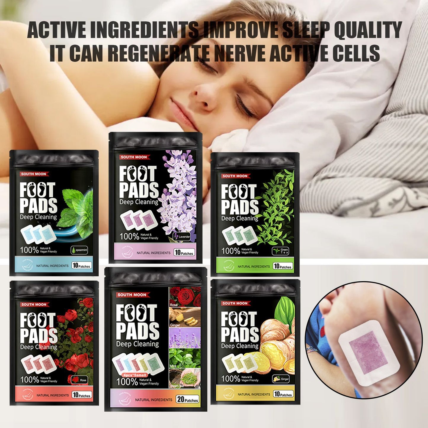 Plant Foot Patch Dehumidification Improves Sleep And Relieves Stress