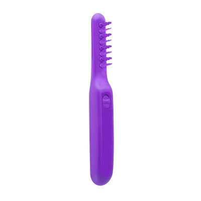 Wet or Dry Use Curly Electric Detangling and Scalp Massage Brush