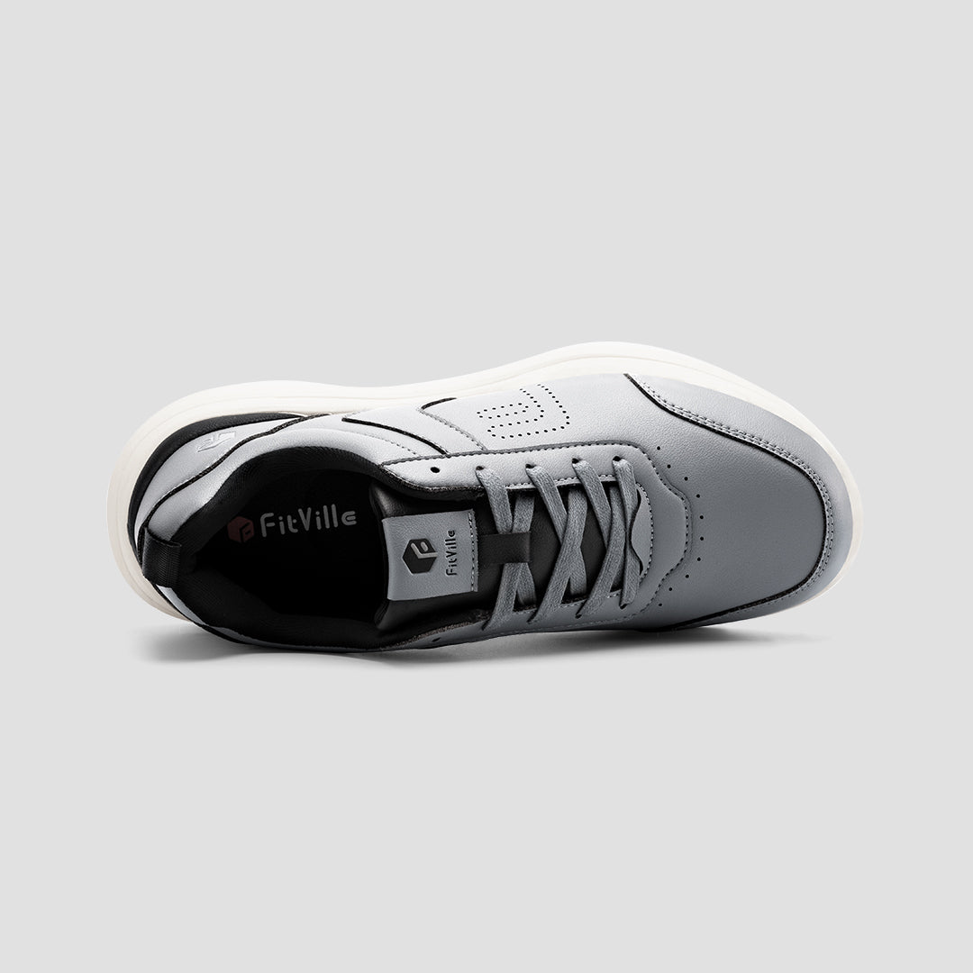 Men's FitVille Men's BriskWalk Deluxe Lace-up Business Casual Sneaker