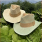 Unisex Braided Straw Cowboy Hat