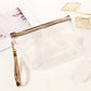 Laser Clip Mesh Hexagonal Pvc Toiletry Cosmetic Bag