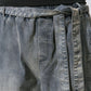 Men's Retro Loose Denim Trousers