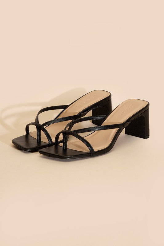 Women's GADGET-S THONG MULE HEELS