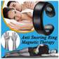 Lymphatic Drainae Magnetic Ring Acupressure Anti Snore Ring Treatment Reflexology Anti Snoring Apnea Sleeping Aid Device