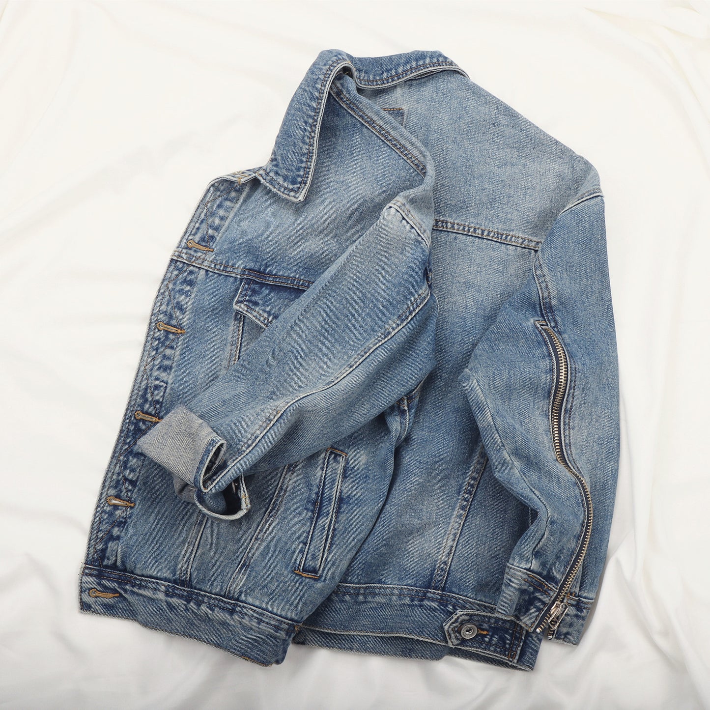 Men's Retro Loose Fit Denim Jacket