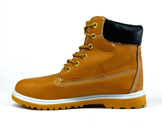 Boy's Builder's Boot Tan
