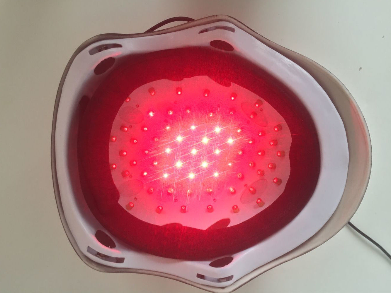 Advanced Treatment System™ Red Light Hair Follicle Stimulation for Hair Loss with Glasses