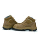 Men's Rockrooster Cortez Brown 6 Inch Steel Toe Leather Work Boots AK250