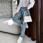Women's Love Print Jeans