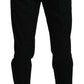 Dsquared² Black Mens Casual Zipper Cotton Jeans